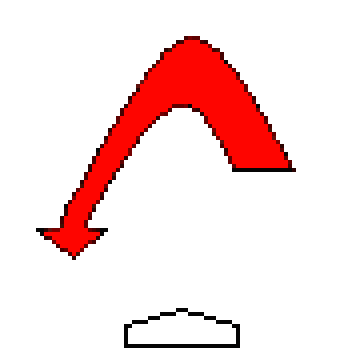 ナックルカーブの変化